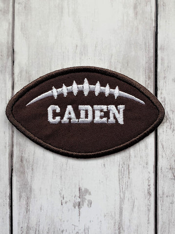 Personalized Football Patch