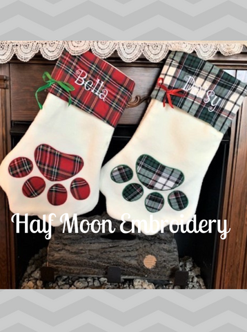 Personalized Pet Stockings