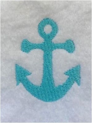 Anchor Embroidery Design