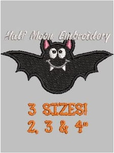 Bat Embroidery Design