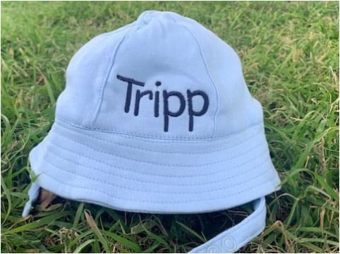 Personalized Blue Bucket Hat