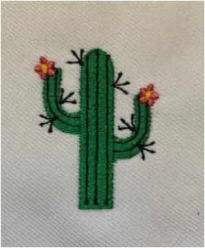 Cactus Embroidery Design