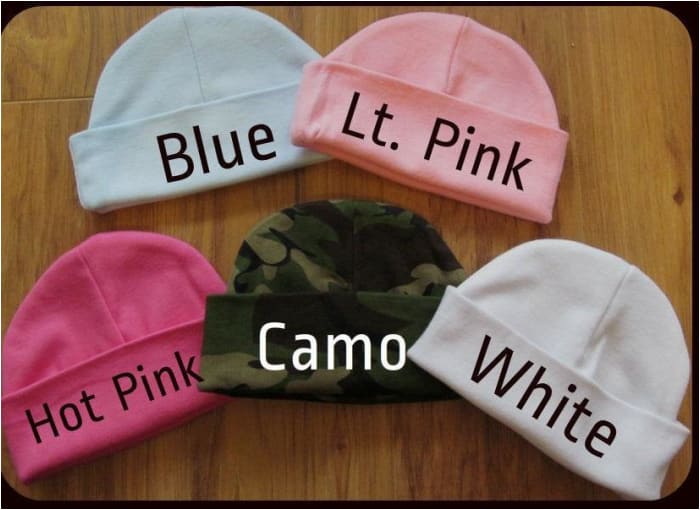 Personalized Camo Baby Beanie