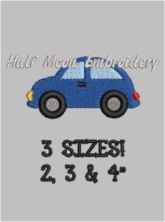 Car Embroidery Design