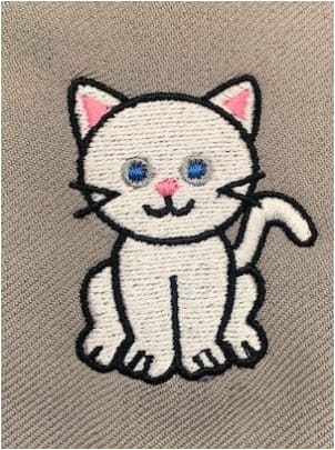 Cat Embroidery Design