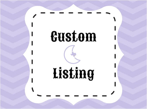 Custom Listing for Alecia Holinga