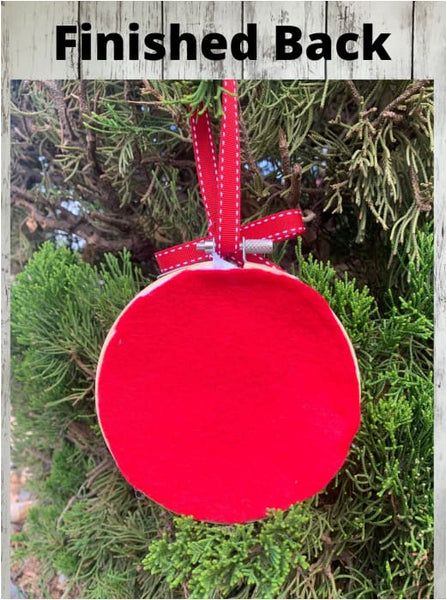 Handwriting Christmas Ornament