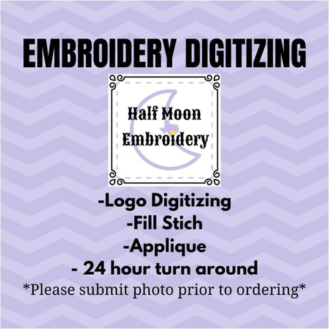 Custom logo Digitizing for Embroidery