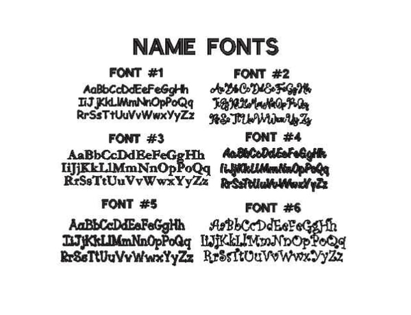 Name Fonts