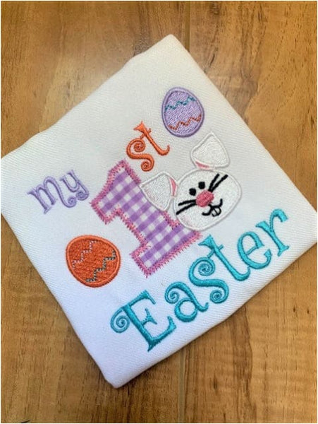 My 1st Easter Embroidery Design