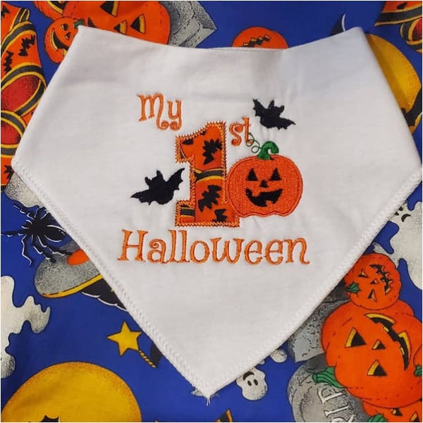 My 1st Halloween Embroidery Design