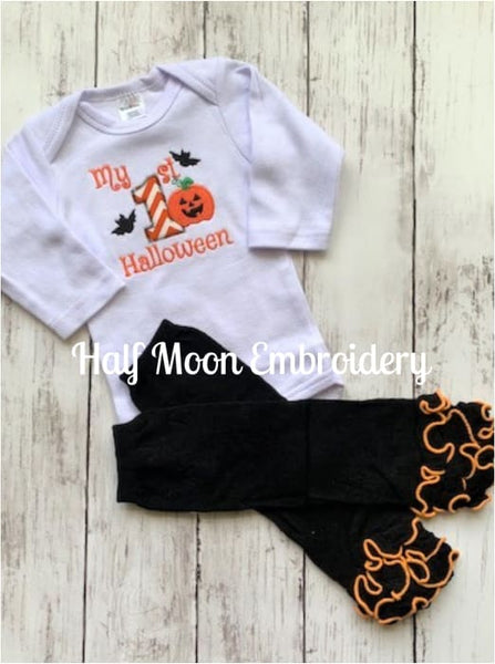 My First Halloween Baby Outfit