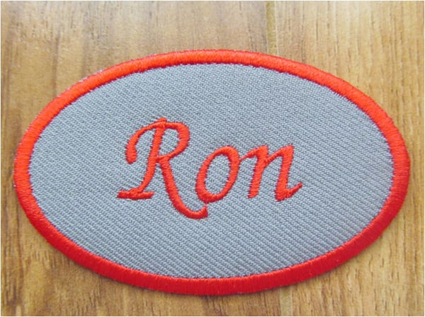 Personalized Name Tag Patch