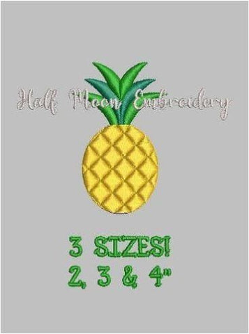 Pineapple Embroidery Design