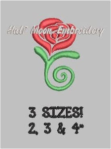 Rose Embroidery Design