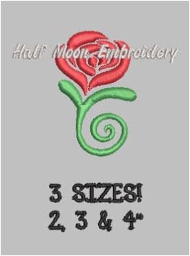 Rose Embroidery Design