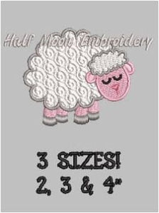 Sheep Embroidery Design