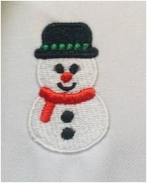 Snowman Embroidery Design