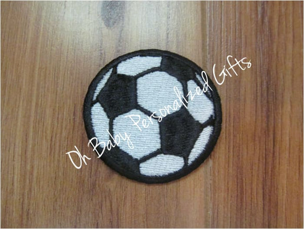 Soccer Ball Embroidery Design freeshipping - Half Moon Embroidery