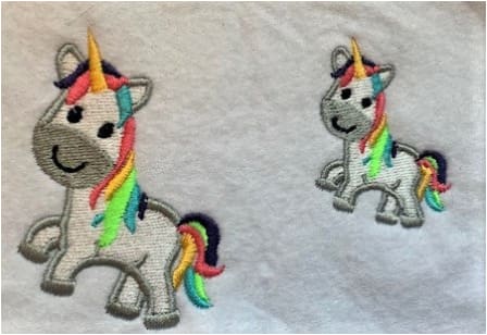 Unicorn Embroidery Design