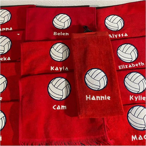 Volleyball Embroidery Design