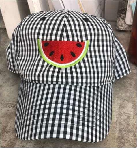 Watermelon Embroidery Design