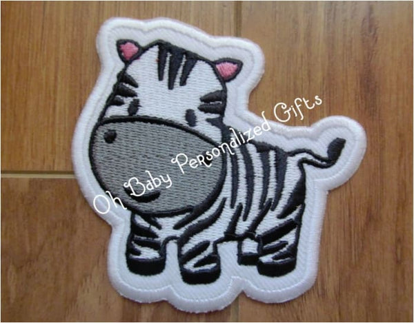 Zebra Embroidery Design